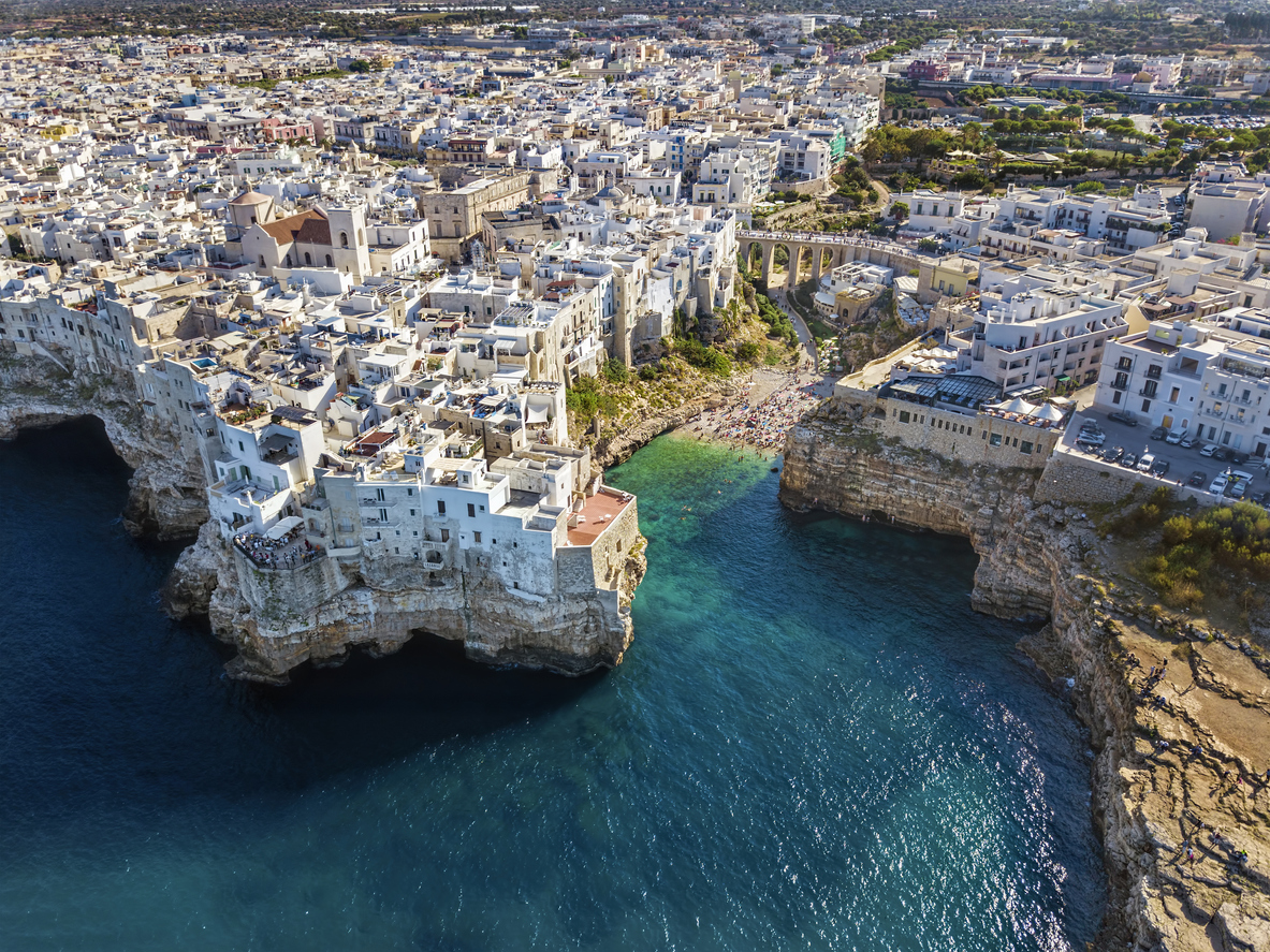 Playa-Polignano A Mare-Bari-Italia-