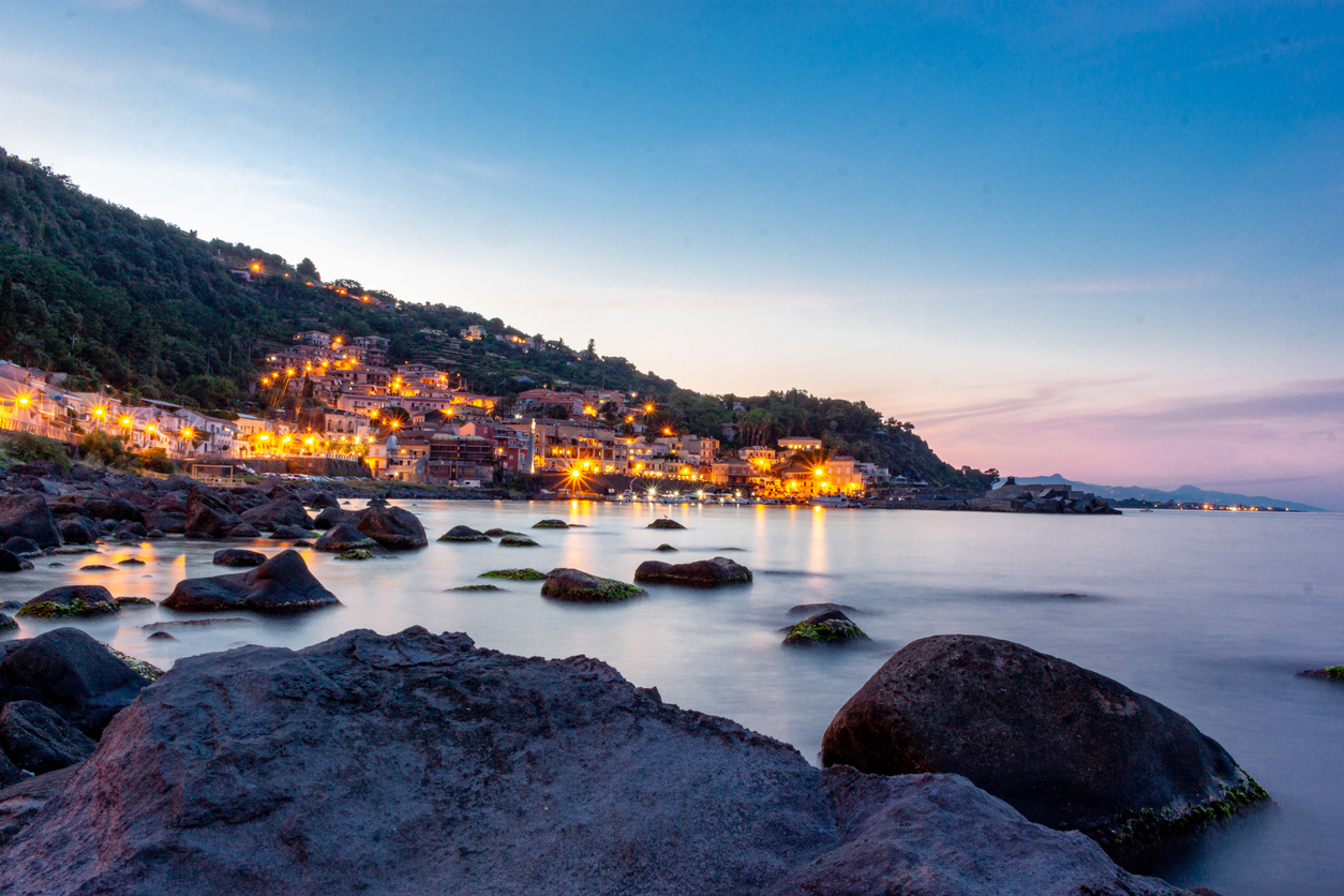 Playa Santa María la Scala-Sicilia-Italia-