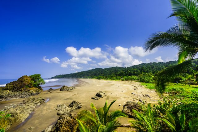 playa tropical Almejal, Colombia
