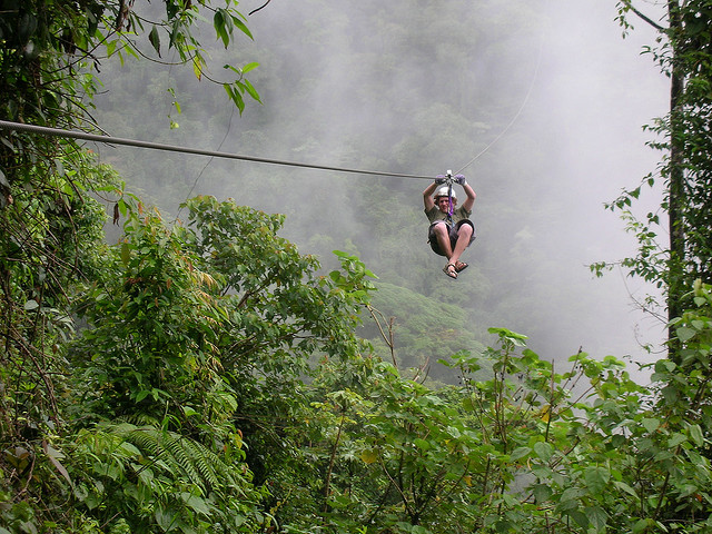 L2F Oct 13 pic Costa Rica zipline Flickr  John Hanley drjohnrx