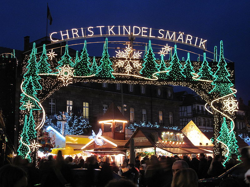 L2F Nov 13 pic France Strasbourg Christmas market Wikipedia Flickr Tangopaso