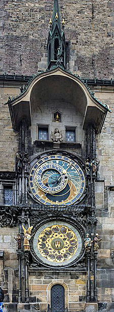 307px-Astronomical_Clock_Prague by Heinz-Josef Lücking
