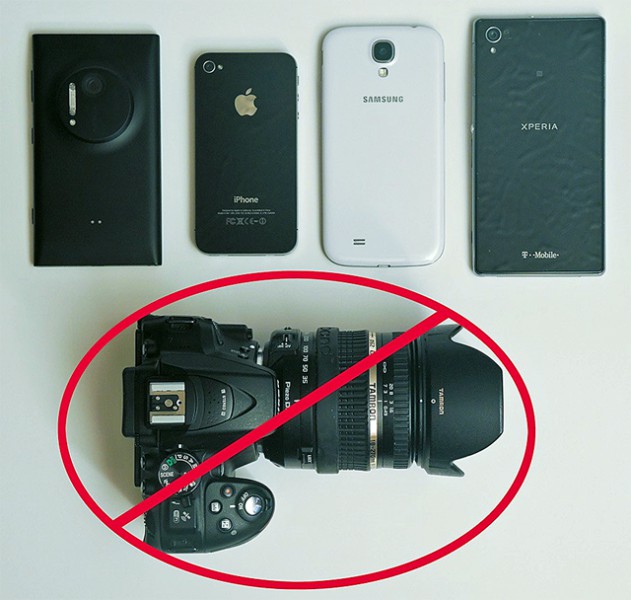 cameraphone vs slr cameras
