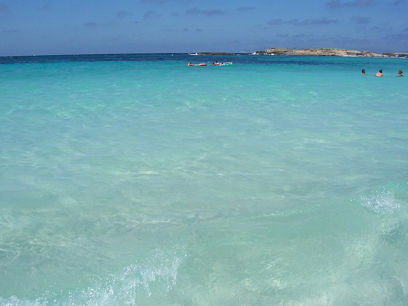 Spain Balearic Islands Formentera Ses Illetes Beach - Wikipedia/Zavijavah