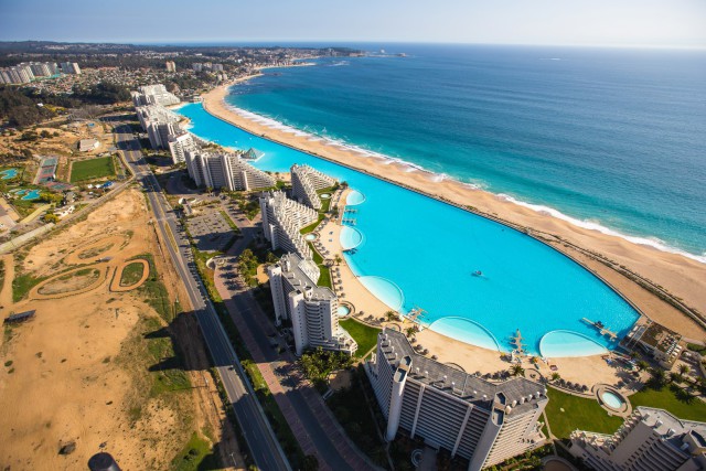 pools Chile Valparaiso San Alfonso del Mar Crystal Lagoons