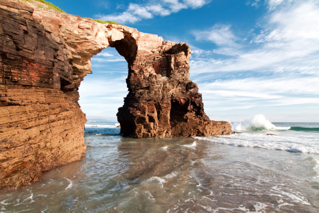 Spain Galicia Ribadeo Praia as Catedrais beach - Migel shutterstock_164185673