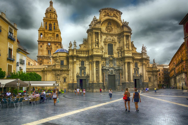 Spain Murcia capital cathedral - Jose Angel Astor Rocha shutterstock_194205830