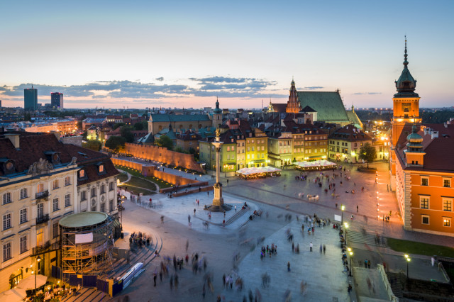 Poland Warsaw Old Town Jacek_Kadaj shutterstock_103589021