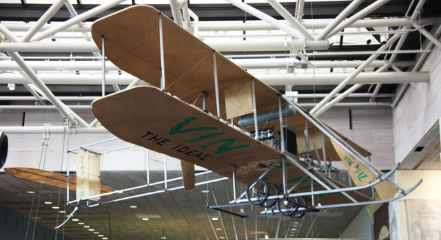 Smithsonian Air and Space Museum Washington DC Wright Brothers flyer Tim Evanson Flickr-Wikipedia