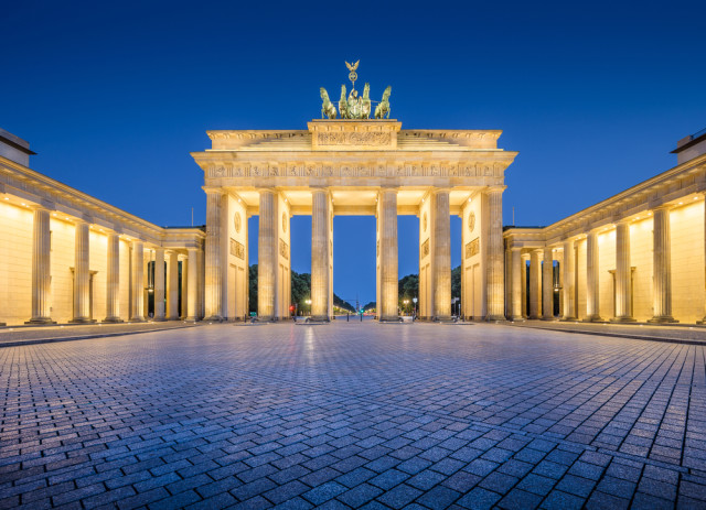 multinational senior travel Berlin Brandenburg Gate Canadastock shutterstock_302414885