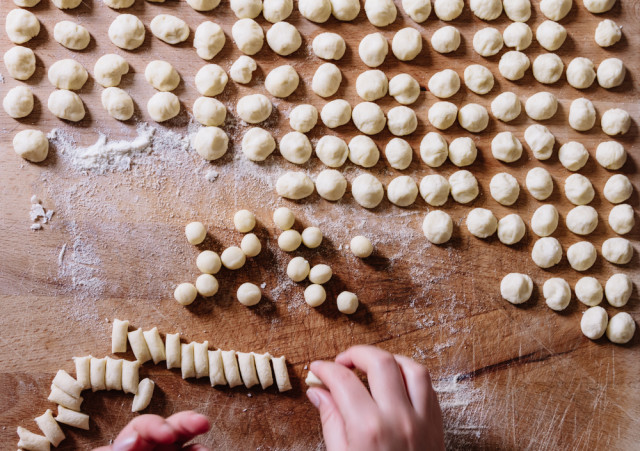 cooking schools classes Florence Tuscany pasta Lorenzo Patoia shutterstock_287228768