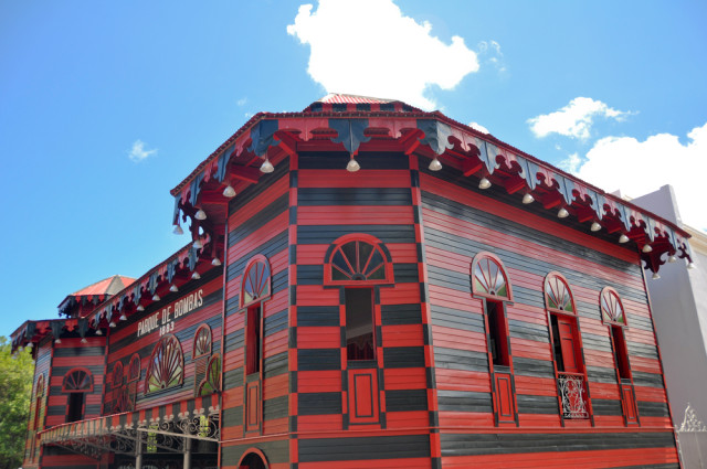 Puerto Rico Ponce firehouse Alberto Loyo shutterstock_88058686