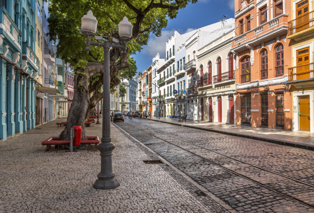 Brazil Pernambuco Recife Antigo Rua Bom Jesus Zur Israel Marcio Jose Bastos Silva shutterstock_192981290