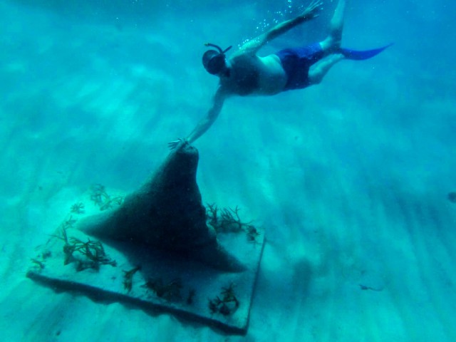 Dominican Republic Punta Cana Westin underwater museum Jeff Sobel