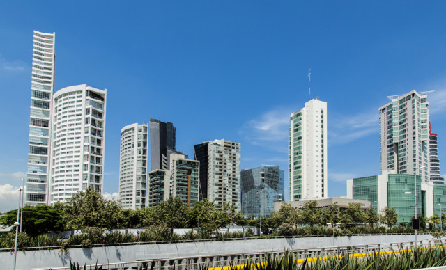 Mexico Guadalajara modern skyline Jesus Cervantes shutterstock_309433934