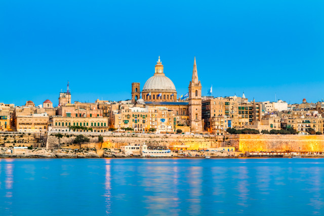 Malta Valletta skyline INTERPIXELS shutterstock_125319017