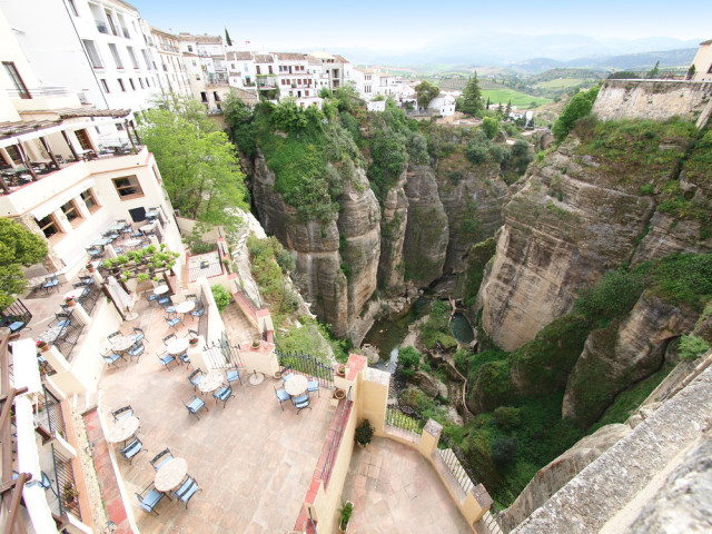 Spain Andalusia Ronda view from up top silky shutterstock_88304572