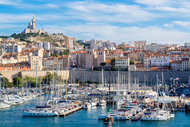 France Marseille overview-skyline S-F shutterstock_263444672