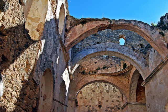 Spain Andalusia Camino Mozarabe ruined convent