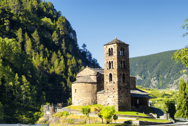 Andorra Canillo Sant Joan de Caselles church Claudio Giovanni Colombo shutterstock_380199787