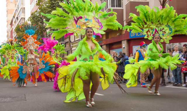 Spain Canary Islands Las Palmas de Gran Canaria Carnaval Tamara Kulikova shutterstock_393632098