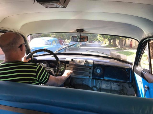 L2F Jan 17 pic Cuba Havana classic cars interior