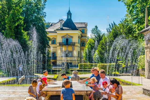 L2F Feb 17 pic Austria Salzburg Schloss Hellbrunn fountains shutterstock_550167406