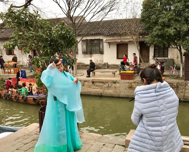 L2F May 17 China Shanghai water towns tourist photo session