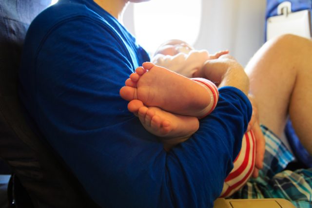 L2F Aug 18 pic airlines flying with infants pregnant shutterstock_408724144