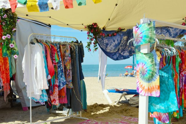 L2F Sep 18 pic Spain Balearic Islands Ibiza hippy market beach shutterstock_668629069