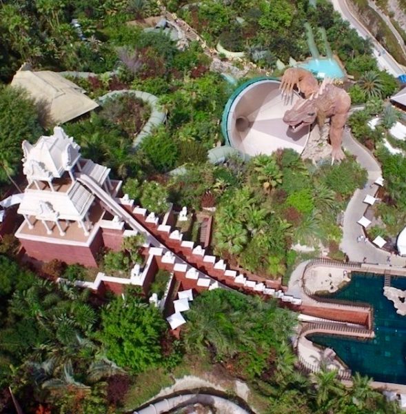 L2F Sep 18 pic Spain Canary Islands Tenerife Siam Park aerial