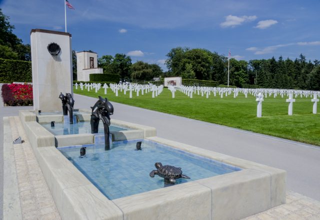 This cemetery contains over 5000 graves mostly of servicemen who died in the Battle of the Bulge. Luxembourg