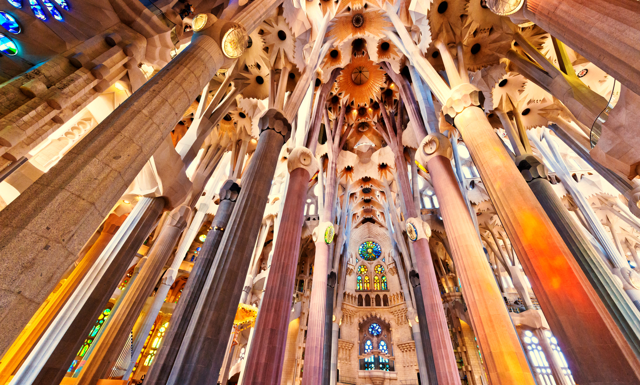 inside Sagrada Familia