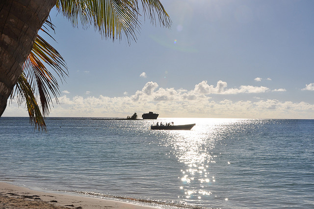 Rocky Cay, a bit after sun rise, San Andres, Colombia (Cayo Rocoso)