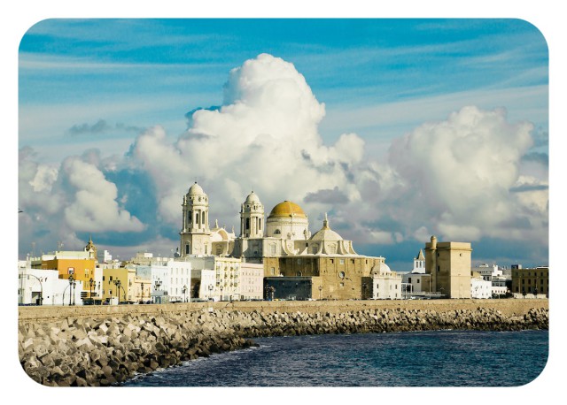 avenida Campo del Sur , en Cádiz