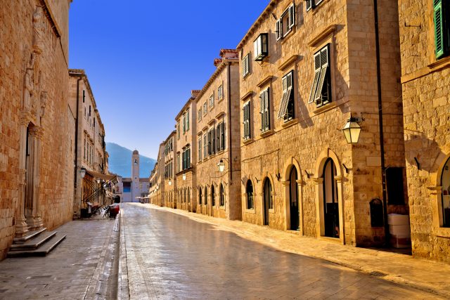 La calle Stradun, Dubrovnik